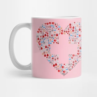 Heart First Aid Medical Medicine Doctor Hospital Mug